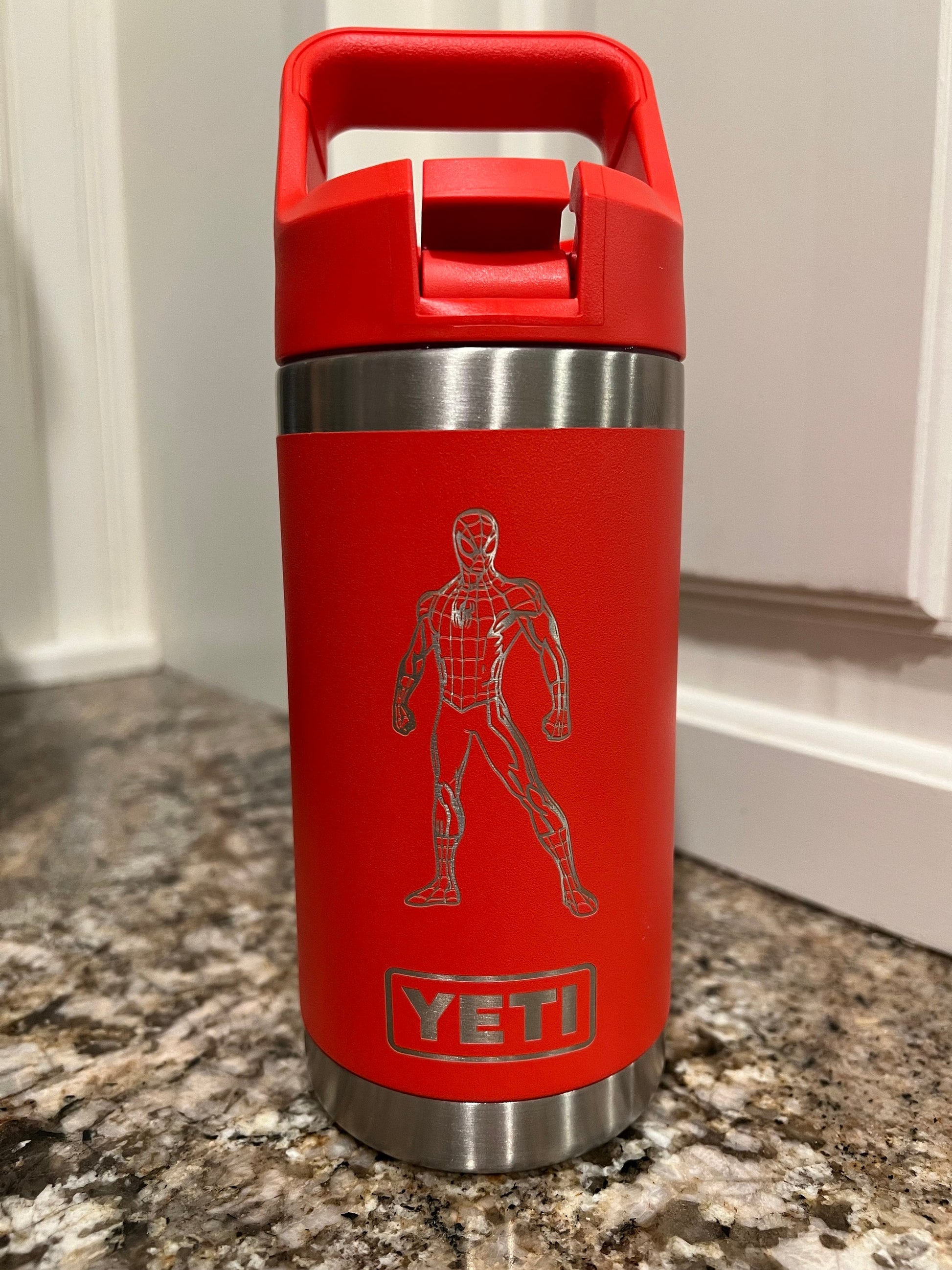 Custom Laser Engraved Kids 12oz Authentic Straw Bottle