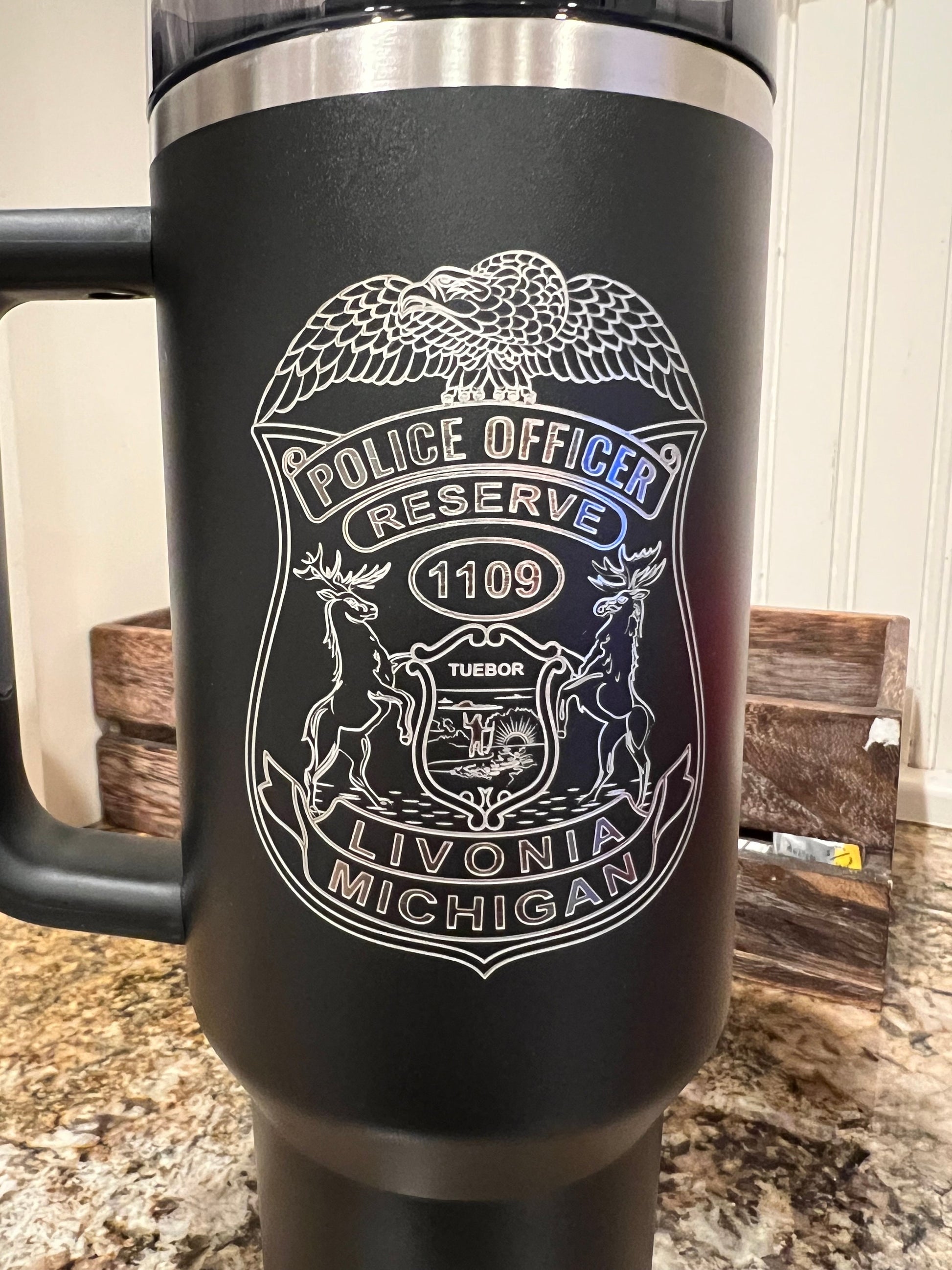 Custom Engraved Stanley Quencher 40oz Cup