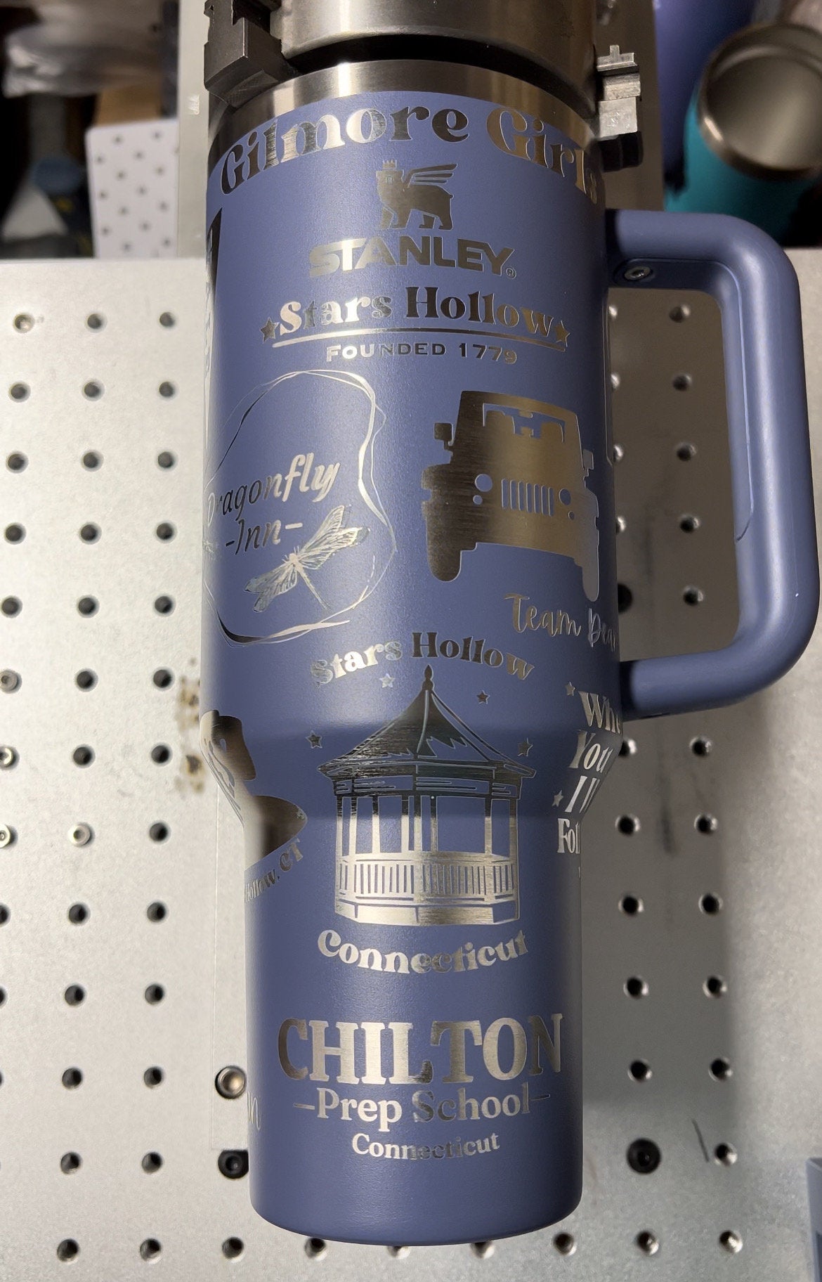 Custom Engraved Stanley Quencher 40oz Cup